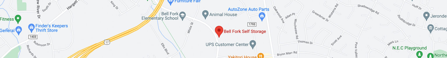 Self-Storage in NC – Bell Fork Storage